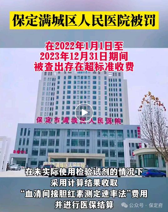 器保定一家人民医院被罚！PG电子麻将胡了2模拟(图2)